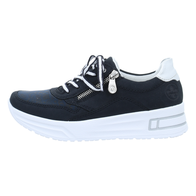 Rieker - N8114-14 - N8114-14 - blau - Schnrschuhe