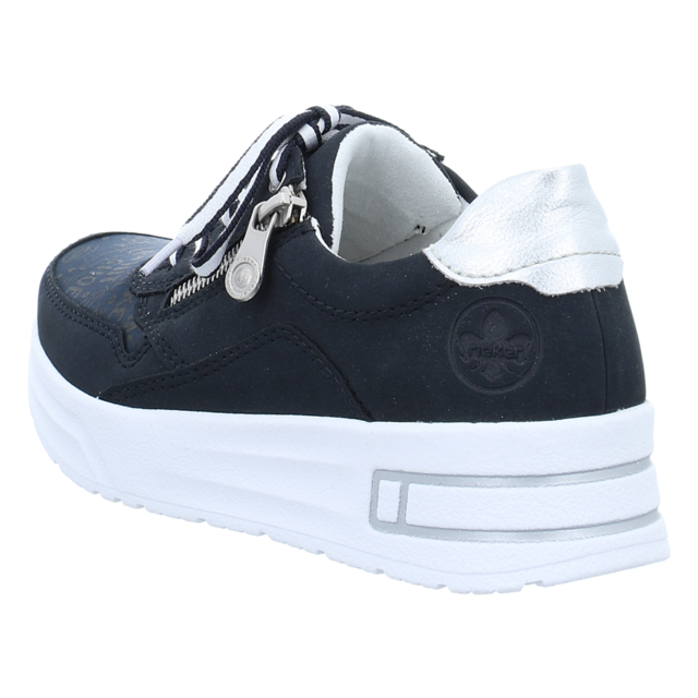 Rieker - N8114-14 - N8114-14 - blau - Schnrschuhe