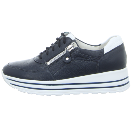 Schnrschuhe - Waldlufer - H-Lana - blau-kombi