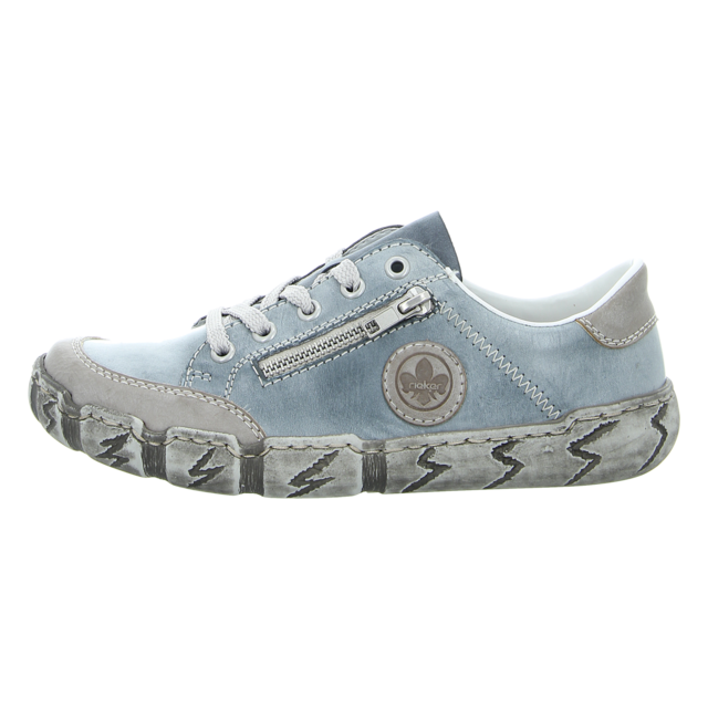 Rieker - L0314-42 - L0314-42 - blau-kombi - Schnrschuhe