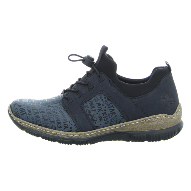 Rieker - N3295-14 - N3295-14 - blau - Schnrschuhe