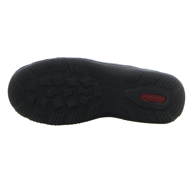 Rieker - L0502-14 - L0502-14 - blau-kombik/schwarz - Slipper