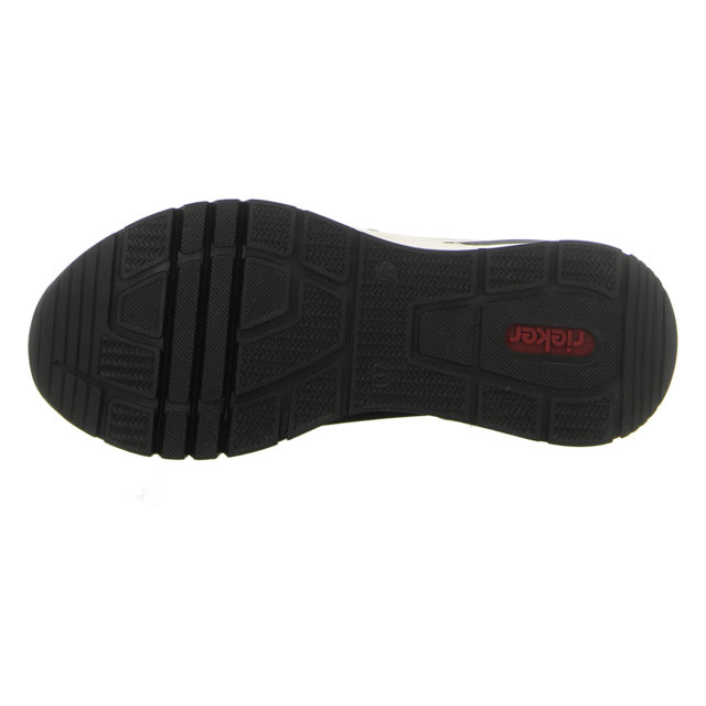 Rieker - M6601-00 - M6601-00 - schwarz - Schnrschuhe