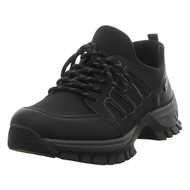 Rieker - M9850-00 - Membran - schwarz - Schnrschuhe