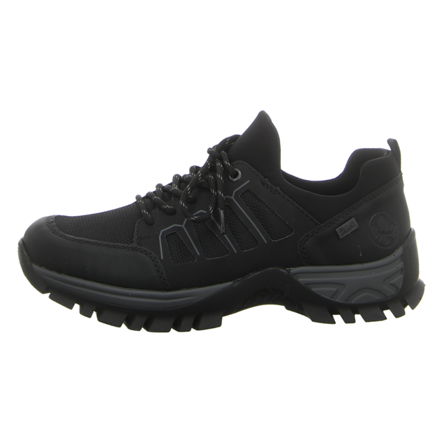 Rieker - M9850-00 - Membran - schwarz - Schnrschuhe