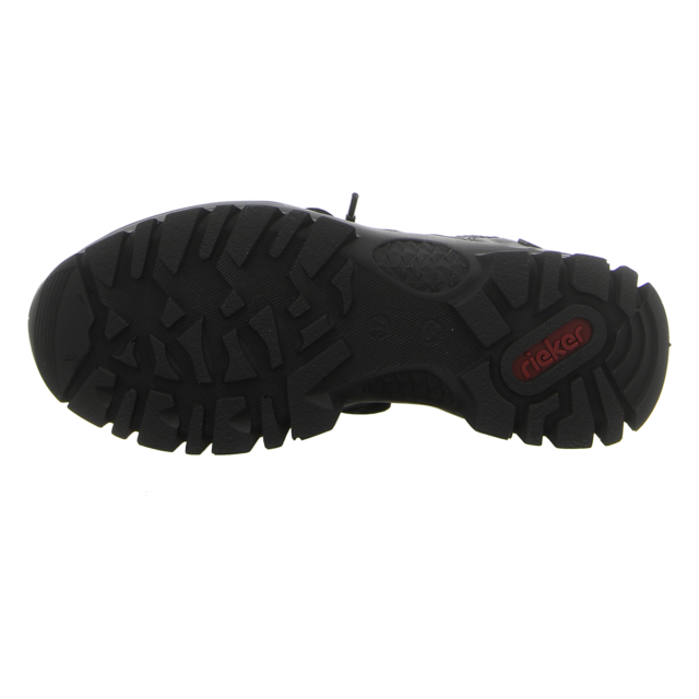 Rieker - M9850-00 - Membran - schwarz - Schnrschuhe