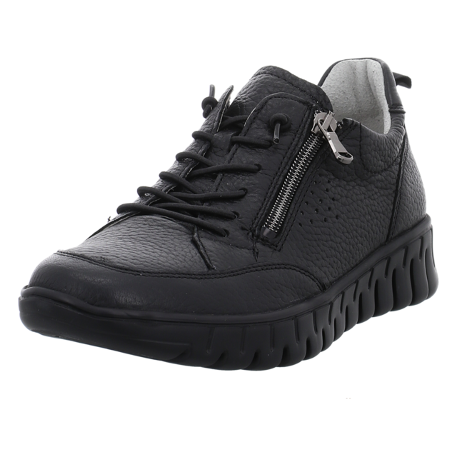 Waldl�ufer - 916009-199-001 - H-Birdy - schwarz - Schn�rschuhe