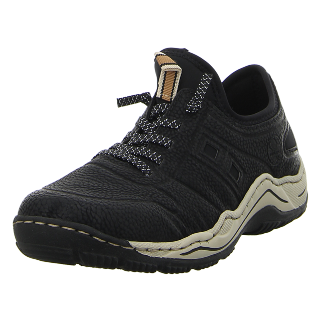 Rieker - L0563-00 - L0563-00 - schwarz - Schnrschuhe