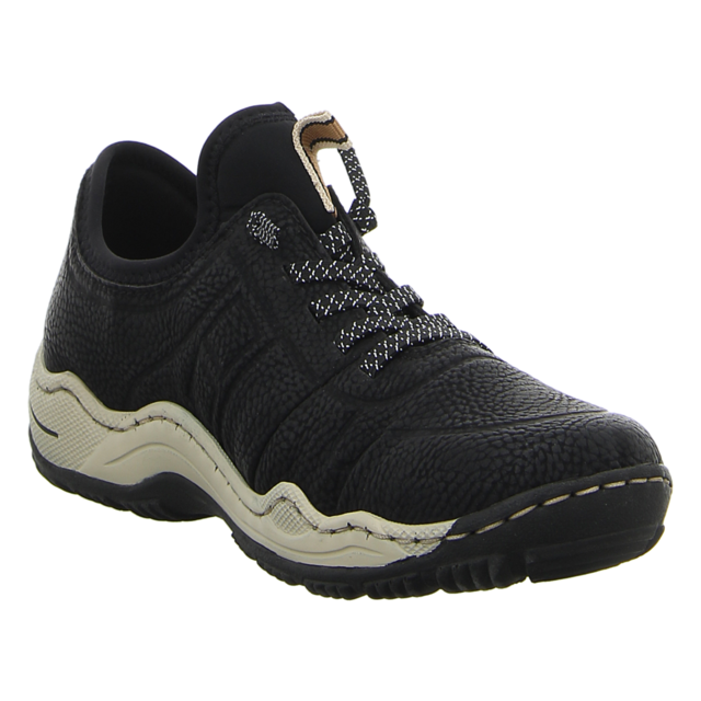 Rieker - L0563-00 - L0563-00 - schwarz - Schnrschuhe