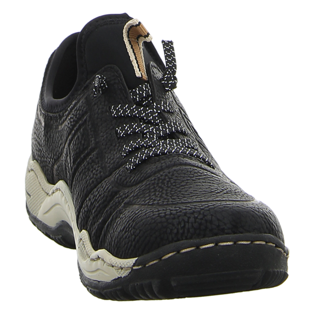 Rieker - L0563-00 - L0563-00 - schwarz - Schnrschuhe