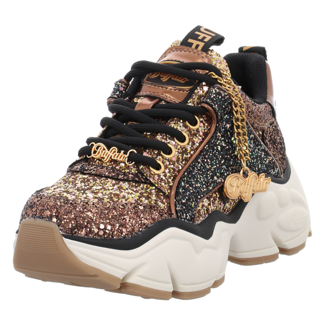 Buffalo - BN16362821 - BINARY GLAM - Black/Gold/Copper - Sneaker