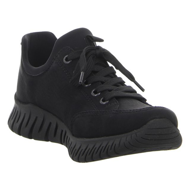 Rieker - M5352-00 - M5352-00 - schwarz - Schnrschuhe