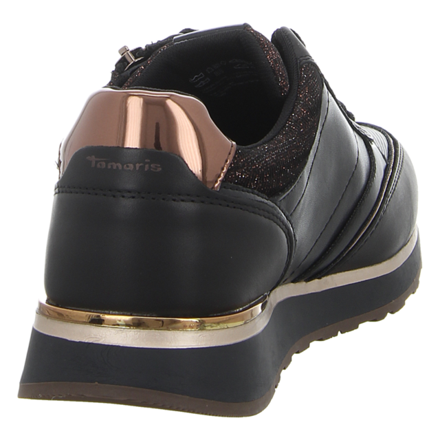 Tamaris - 1-1-23726-43-096 - 1-1-23726-43-096 - black/copper - Sneaker
