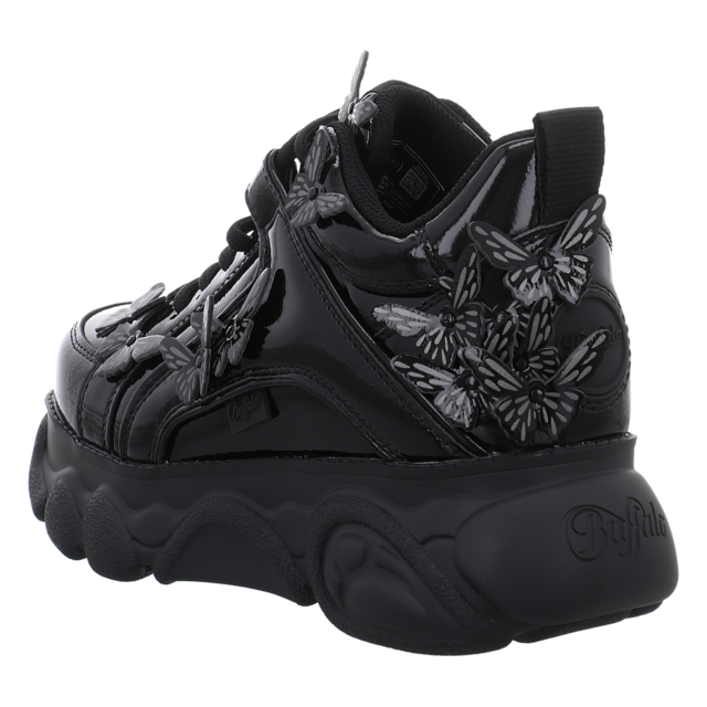 Buffalo - 1630966 - CLD Corin Butterflie - black - Schn�rschuhe