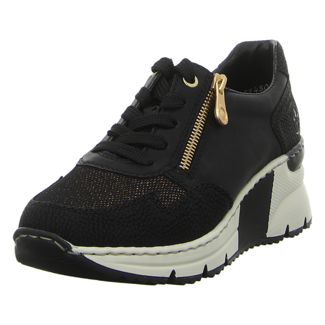 Rieker - N6301-00 - N6301-00 - schwarz - Schnrschuhe
