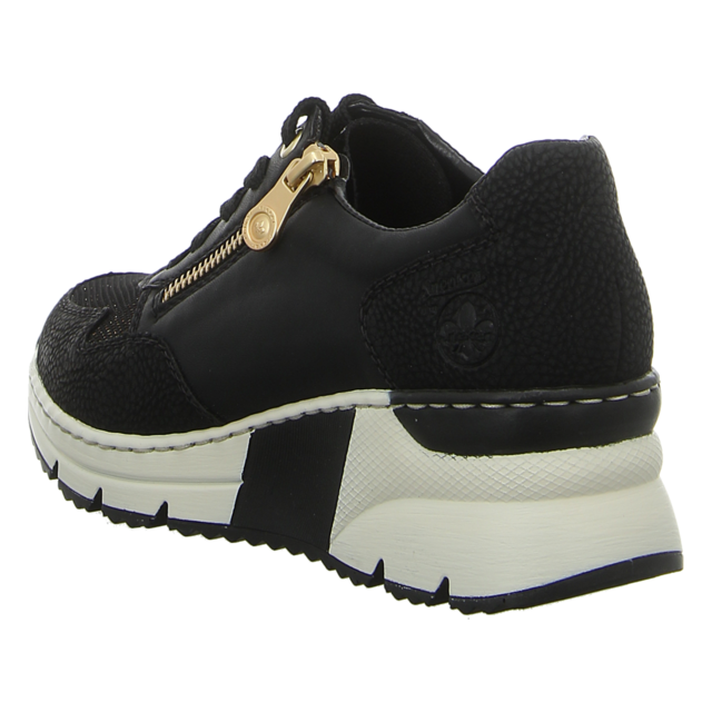 Rieker - N6301-00 - N6301-00 - schwarz - Schnrschuhe
