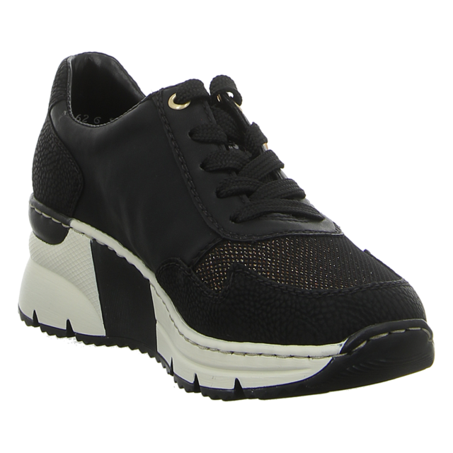 Rieker - N6301-00 - N6301-00 - schwarz - Schnrschuhe