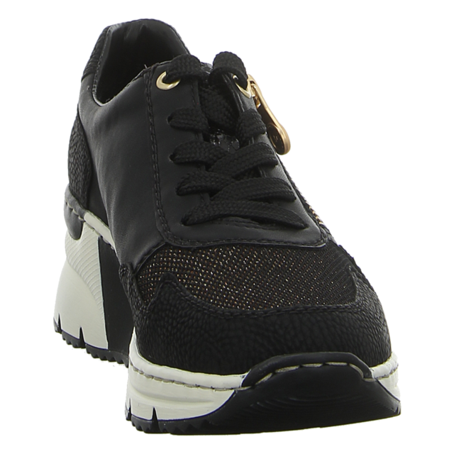 Rieker - N6301-00 - N6301-00 - schwarz - Schnrschuhe