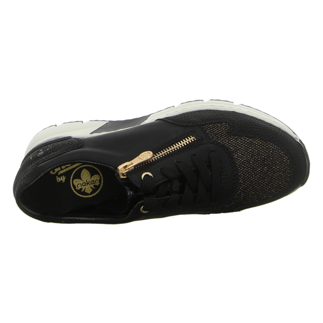Rieker - N6301-00 - N6301-00 - schwarz - Schnrschuhe
