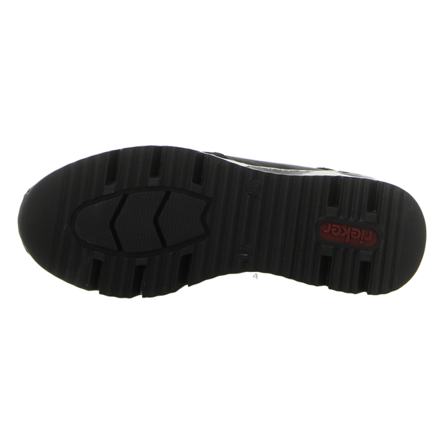 Rieker - N6301-00 - N6301-00 - schwarz - Schnrschuhe