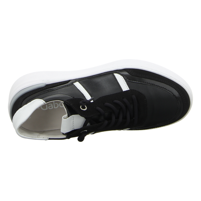 Gabor - 23.281.17 - 23.281.17 - schwarz/weiss(grau) - Sneaker