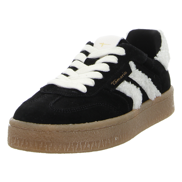 Tamaris - 1-23723-44-083 - 1-23723-44-083 - black/fur - Sneaker