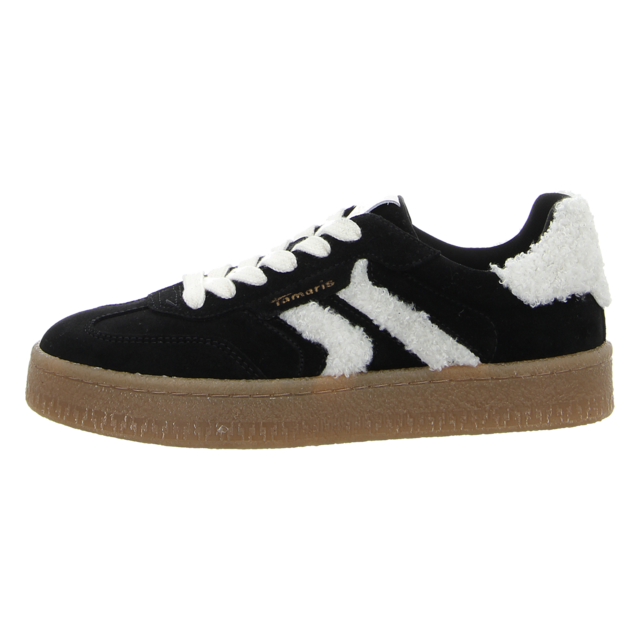 Tamaris - 1-23723-44-083 - 1-23723-44-083 - black/fur - Sneaker