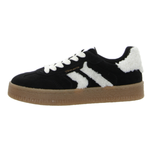 Sneaker - Tamaris - black/fur