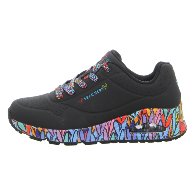 Skechers - 177918 BKMT - Uno-Ravaged Love - black/multi - Sneaker