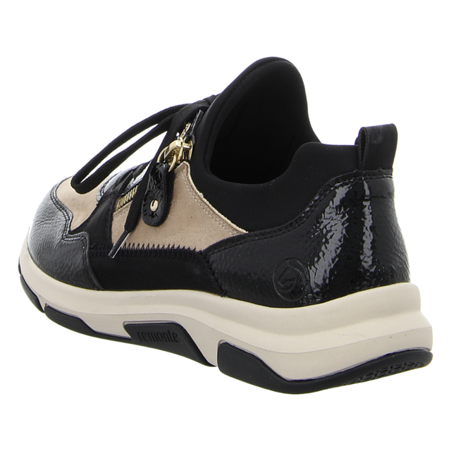 Remonte - D1S02-04 - D1S02-04 - schwarz kombi - Schnrschuhe