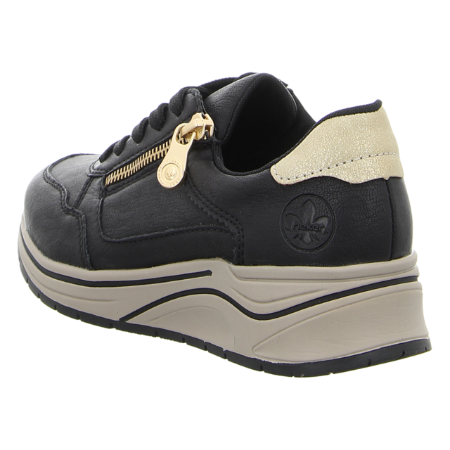 Rieker - N9501-00 - N9501-00 - schwarz - Schnrschuhe