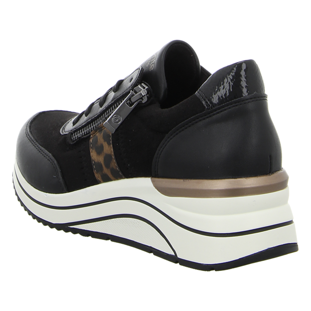Remonte - D0T09-04 - D0T09-04 - schwarz kombi - Sneaker