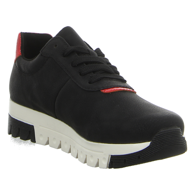 Rieker - L2904-00 - L2904-00 - schwarz kombi - Schnrschuhe