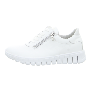 Schnrschuhe - Waldlufer - H-Birdy - weiss weiss silber