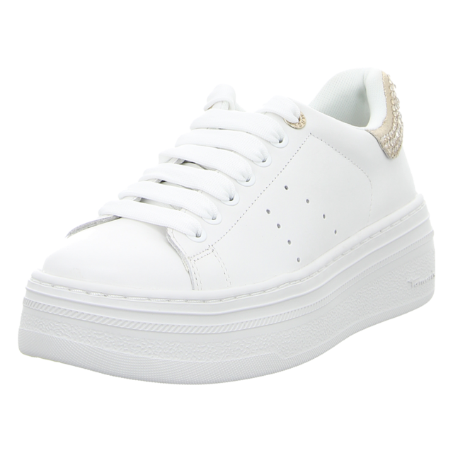 Tamaris - 1-23755-45-118 - 1-23755-45-118 - white/champagne - Sneaker