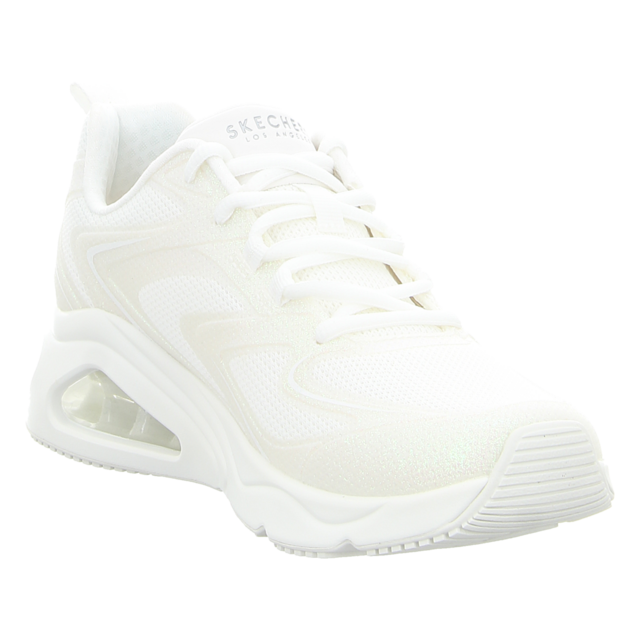 Skechers - 177411 WHT - Tres-Air Uno-Glit-Ai - white gliter hot - Sneaker