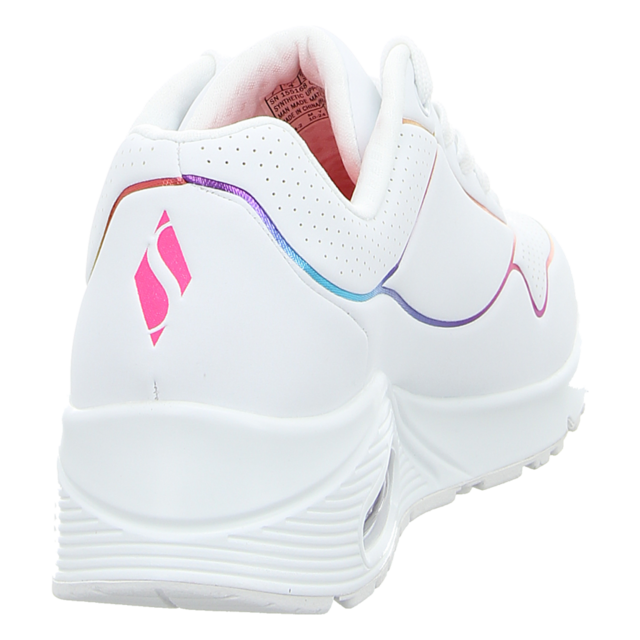 Skechers - 155168 WMLT - Uno - Electric Lines - white/multi metallic - Sneaker
