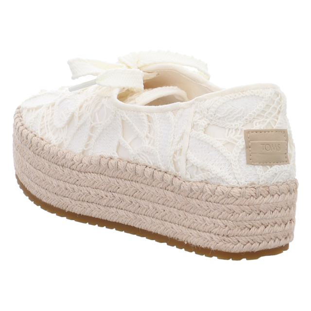 TOMS - 10023272 - Valencia Lace Up - natural - Schn�rschuhe