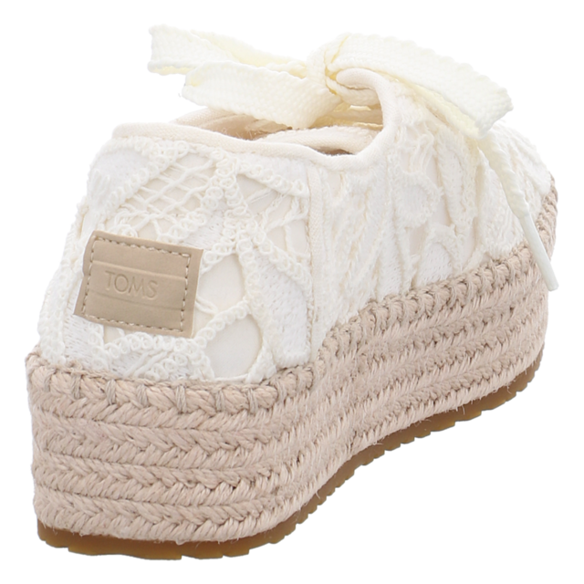 TOMS - 10023272 - Valencia Lace Up - natural - Schn�rschuhe