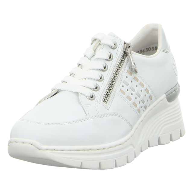 Rieker - N8321-80 - N8321-80 - weiss - Sneaker