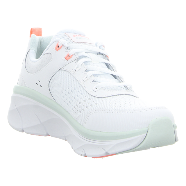 Skechers - 150093 WMLT - DLux Walker 2.0 - white/neon coral/mint - Sneaker