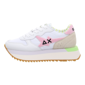 Sneaker - Sun68 - Big Stargirl Sponge - bianco/rosa