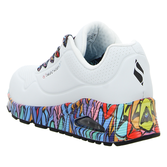 Skechers - 177918 WMLT - Uno - Ravaged Love - white/multi - Sneaker