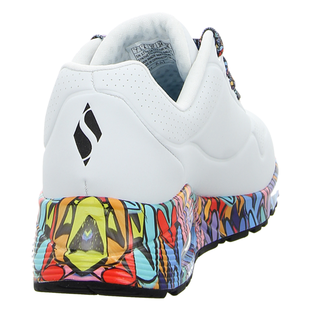 Skechers - 177918 WMLT - Uno - Ravaged Love - white/multi - Sneaker