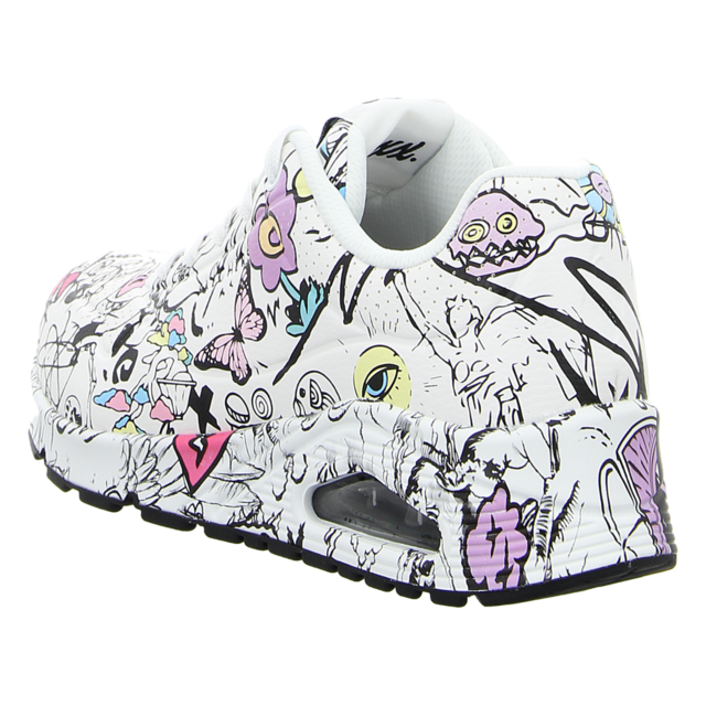 Skechers - 177972 WMLT - Uno - Process - white multi - Sneaker
