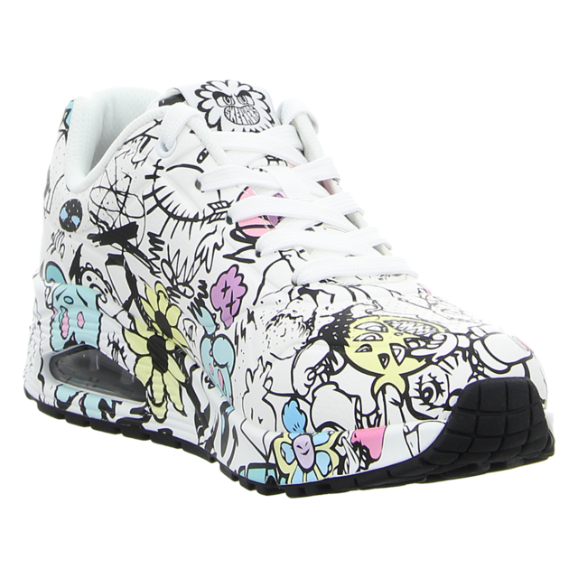 Skechers - 177972 WMLT - Uno - Process - white multi - Sneaker