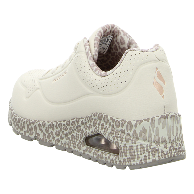 Skechers - 155412 WHLD - Uno-Safari Time - natural/off white leopard - Sneaker