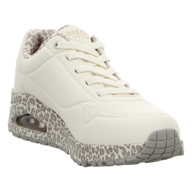 Skechers - 155412 WHLD - Uno-Safari Time - natural/off white leopard - Sneaker