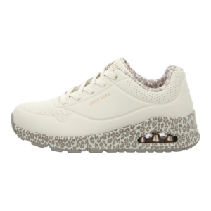 Sneaker - Skechers - Uno-Safari Time - natural/off white leopard