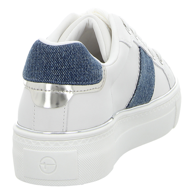 Tamaris - 1-23724-42-180 - 1-23724-42-180 - white/denim - Sneaker